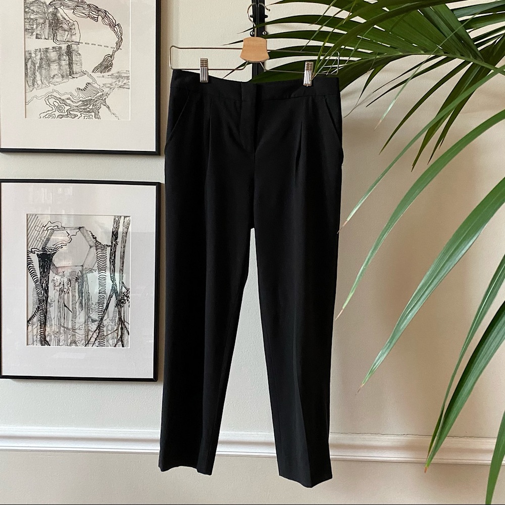 BCBG Cropped Black Trouser